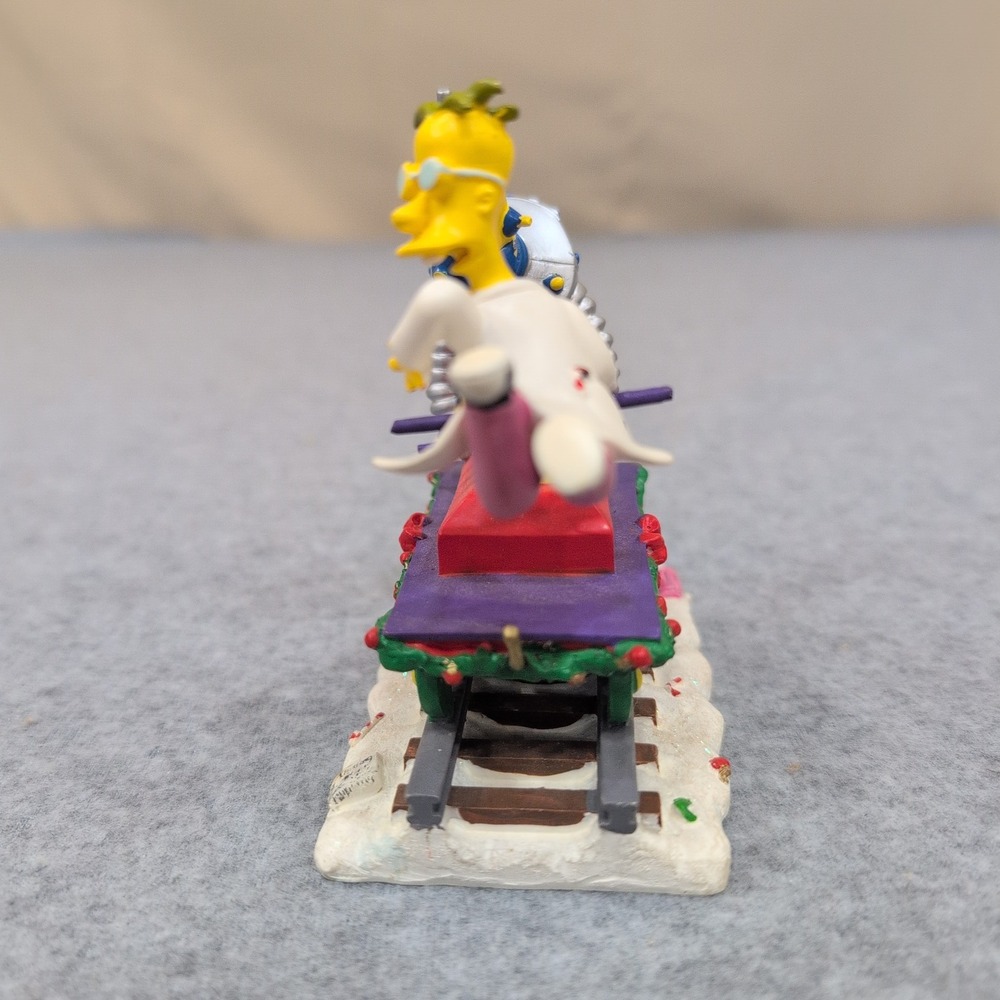 The Simpsons Christmas Express Frink Laboratories Sculpture 2003 Hamilton 1803 - Picture 5 of 6
